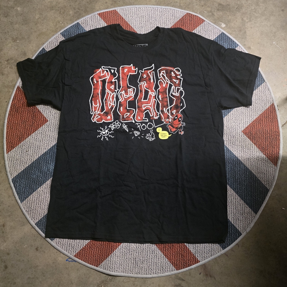 Black Graphic Men's T-Shirt